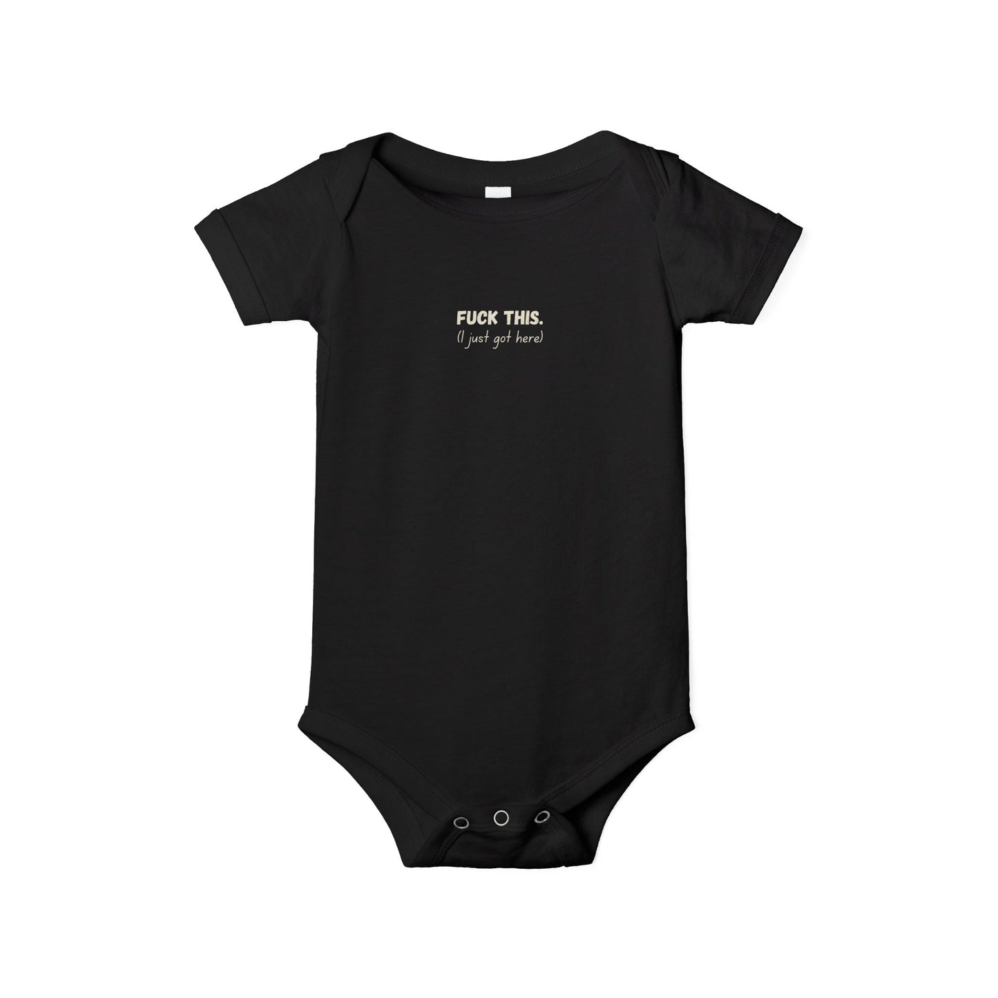 Cute Infant Jersey One Piece with Fun Text, Baby Bodysuit, Newborn Outfit, Baby Shower Gift
