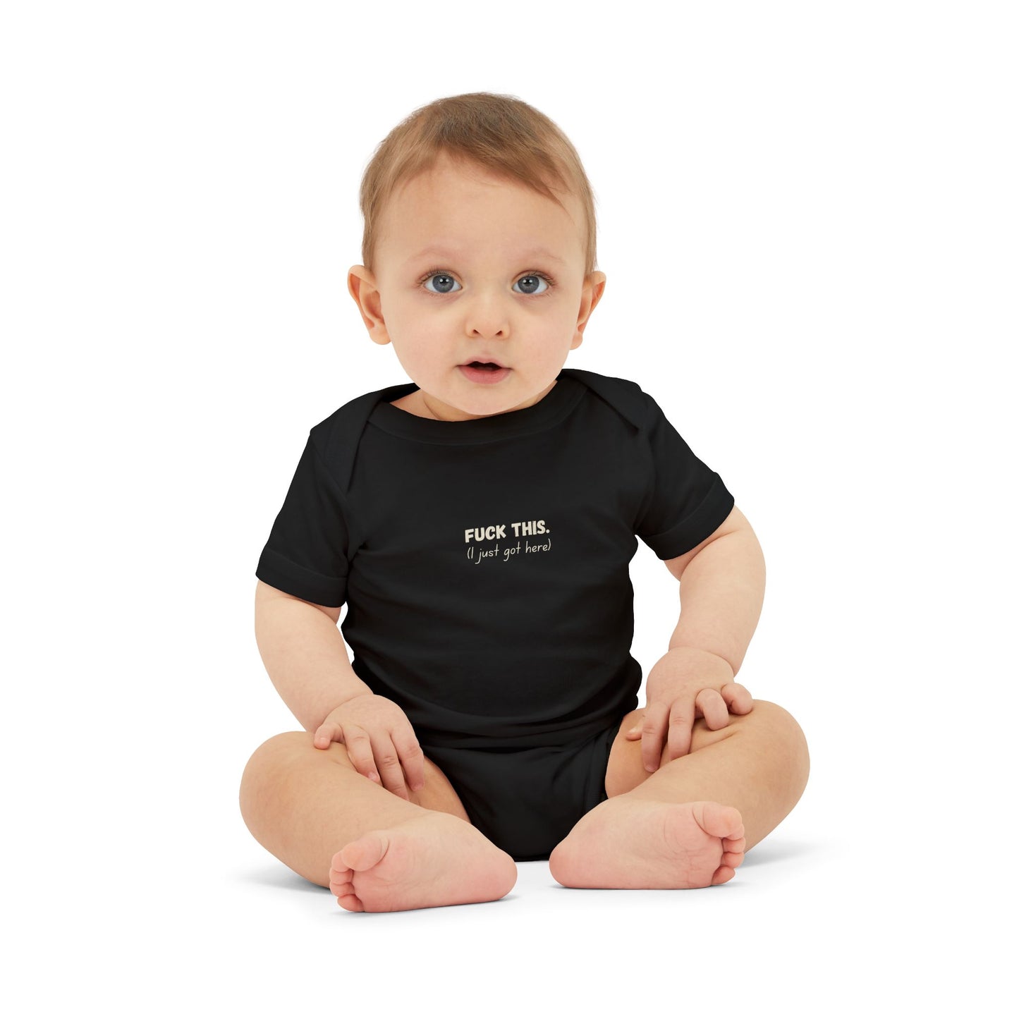 Cute Infant Jersey One Piece with Fun Text, Baby Bodysuit, Newborn Outfit, Baby Shower Gift
