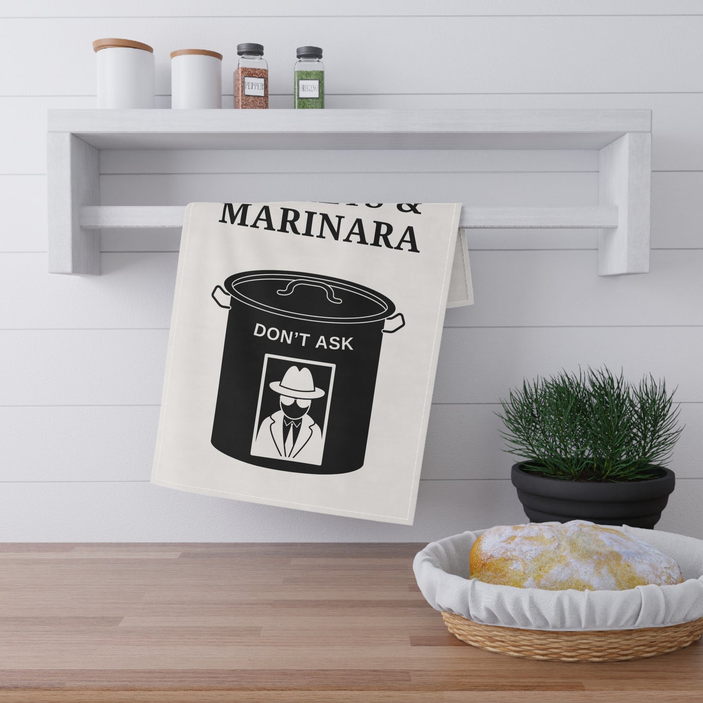 Whimsical Kitchen Tea Towels, Cute Home Decor, Fun Gift for Chefs, Cooking Vibes, Funny Kitchen Towel, Gift for Foodies, Family [...]