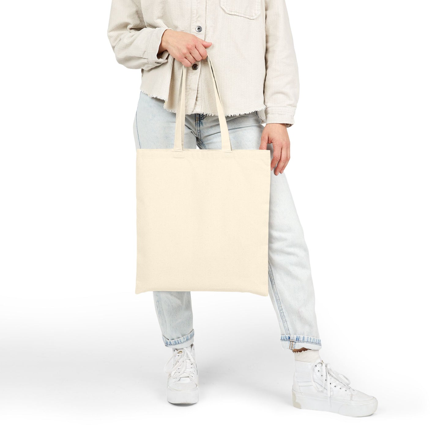 Bold Badass with a Phat Ass Cotton Canvas Tote Bag--Beach Accessory, Grocery Tote, Gift for Her, Eco-Friendly Carryall, Fun Summer Bag